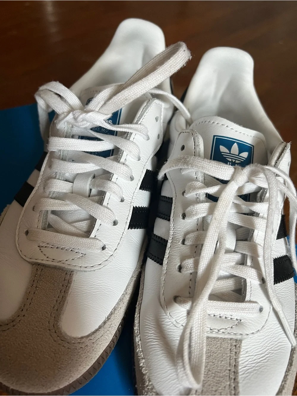 Adidas Samba OG in White and Black